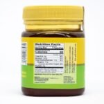 Mountain Sidr Honey with Royal Jelly, Raw — 250g / 8.8 oz - back label
