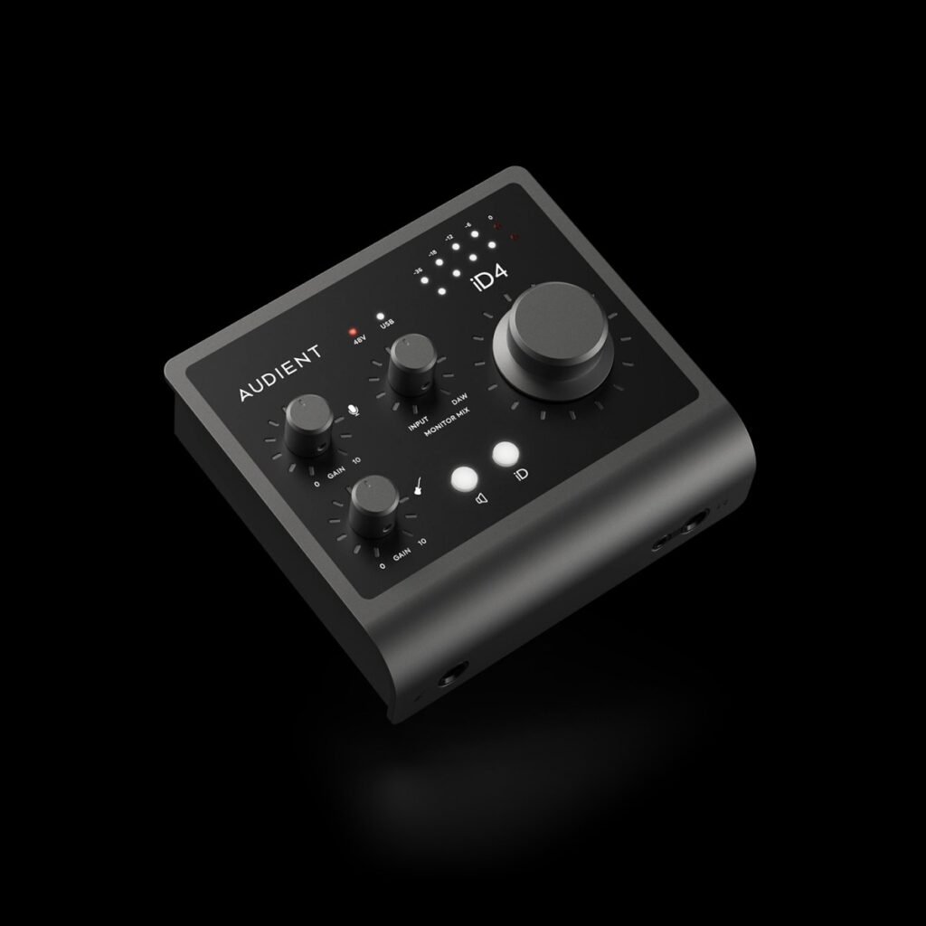 Audient iD4 MkII USB-C Audio Interface (2-in / 2-out)