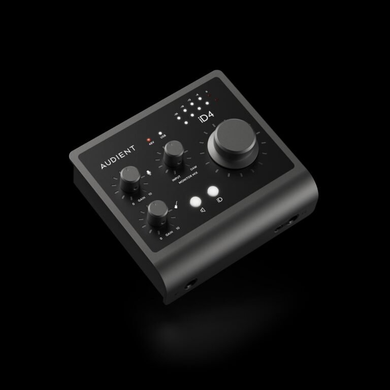 Audient iD4 MkII USB-C Audio Interface (2-in / 2-out)
