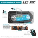 Makita 18V LXT Brushless Quick-Shift Mode 4-Speed Impact Driver XDT20Z (Tool Only)